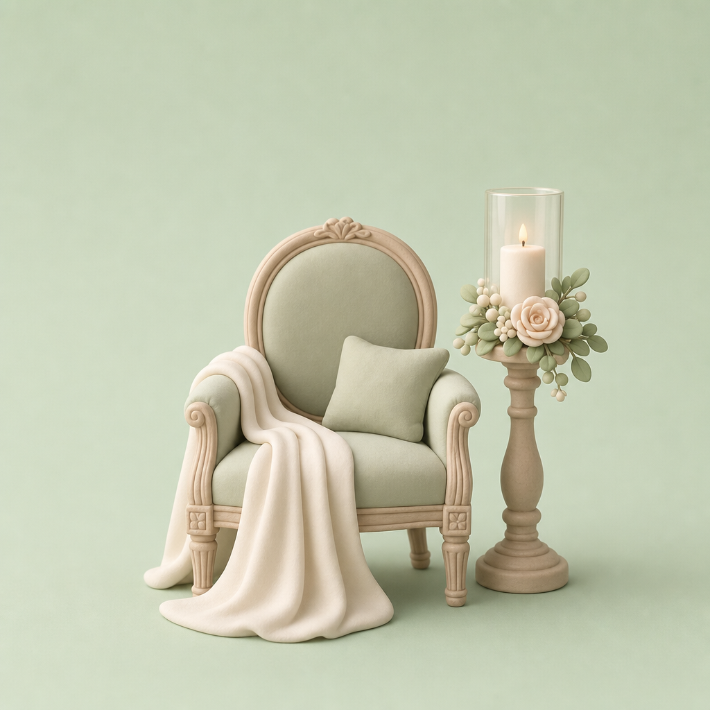 decor wedding vendor category illustration