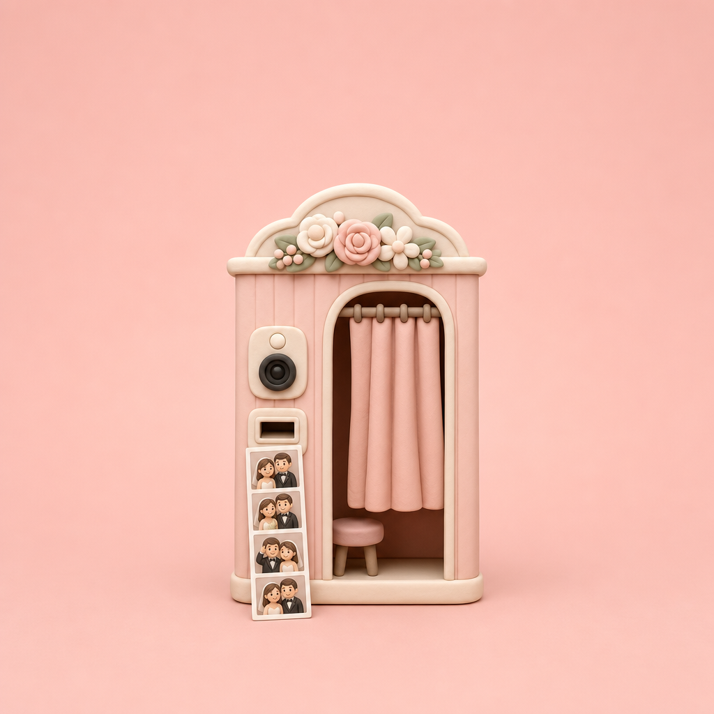 photo-booths wedding vendor category illustration